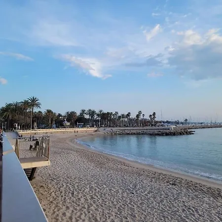 Daire Grand T2 Vue Dans De Standing, Parking, Pointe Croisette